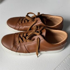 Men's Brown GREATS Leather Sneakers